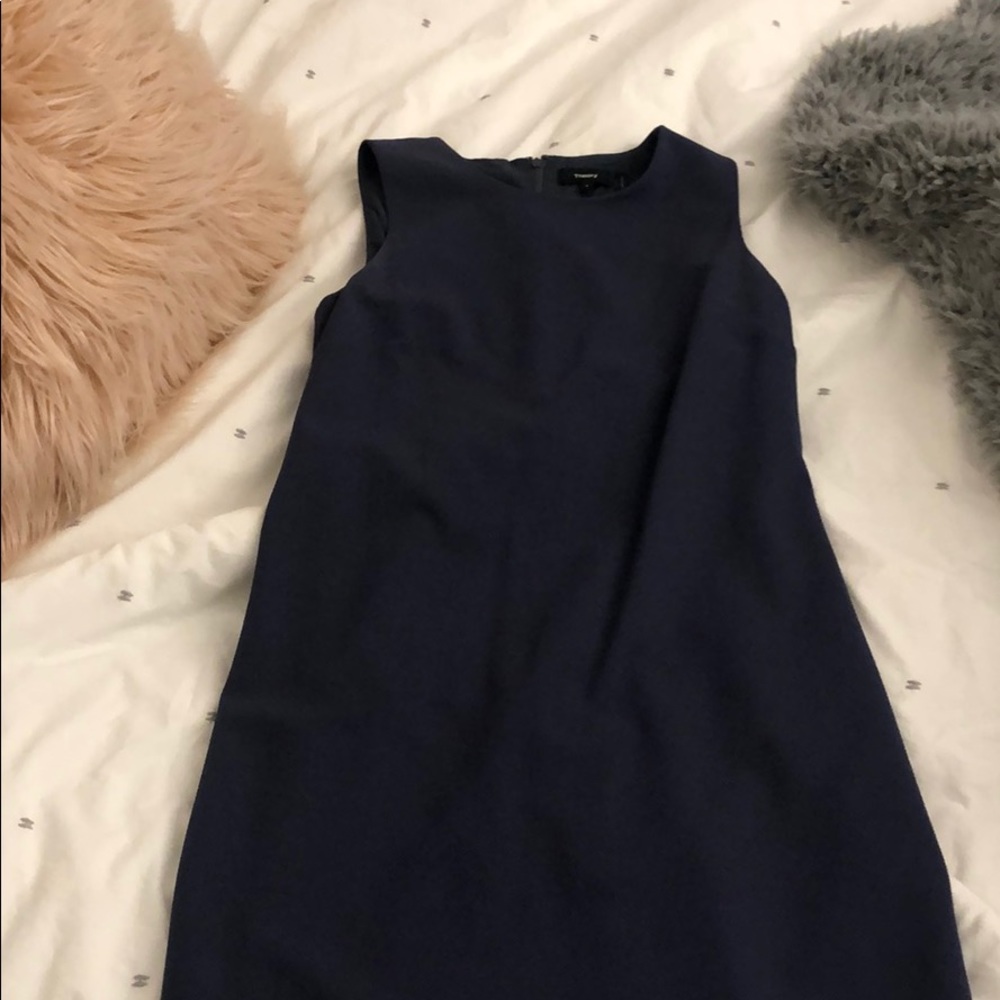 Theory dress muted navy size 6!